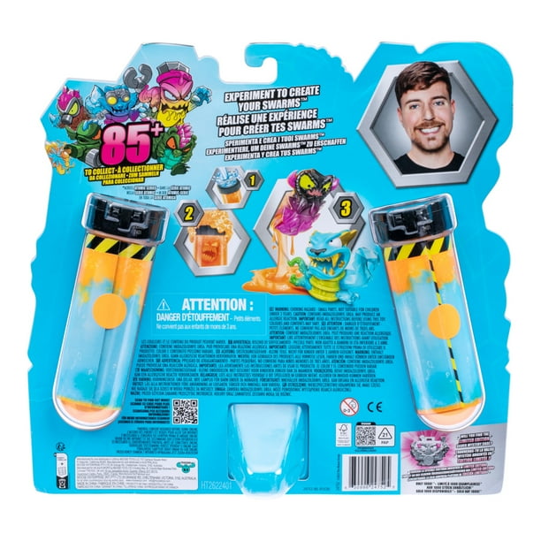 MrBeast Lab Swarms 実験キット 激レア　廃盤　海外限定 MrBeast Lab Swarms Mega Lab 12 Pk Vipermite Collectible Characters