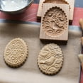 thumbnail image 5 of YIEMEEN Wood Cookie Mold for Baking Cookie Mold Raspberry Cookie Cutter for Cookie Stamp Embossing Craft Decorating Baking Tools, 5 of 21