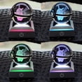 thumbnail image 2 of 3D Crystal Ball Night Light, LED Anime Table lamp , USB Touch 7 Color Change Light for Kids Bedroom 6CM Ball (pkc), 2 of 5