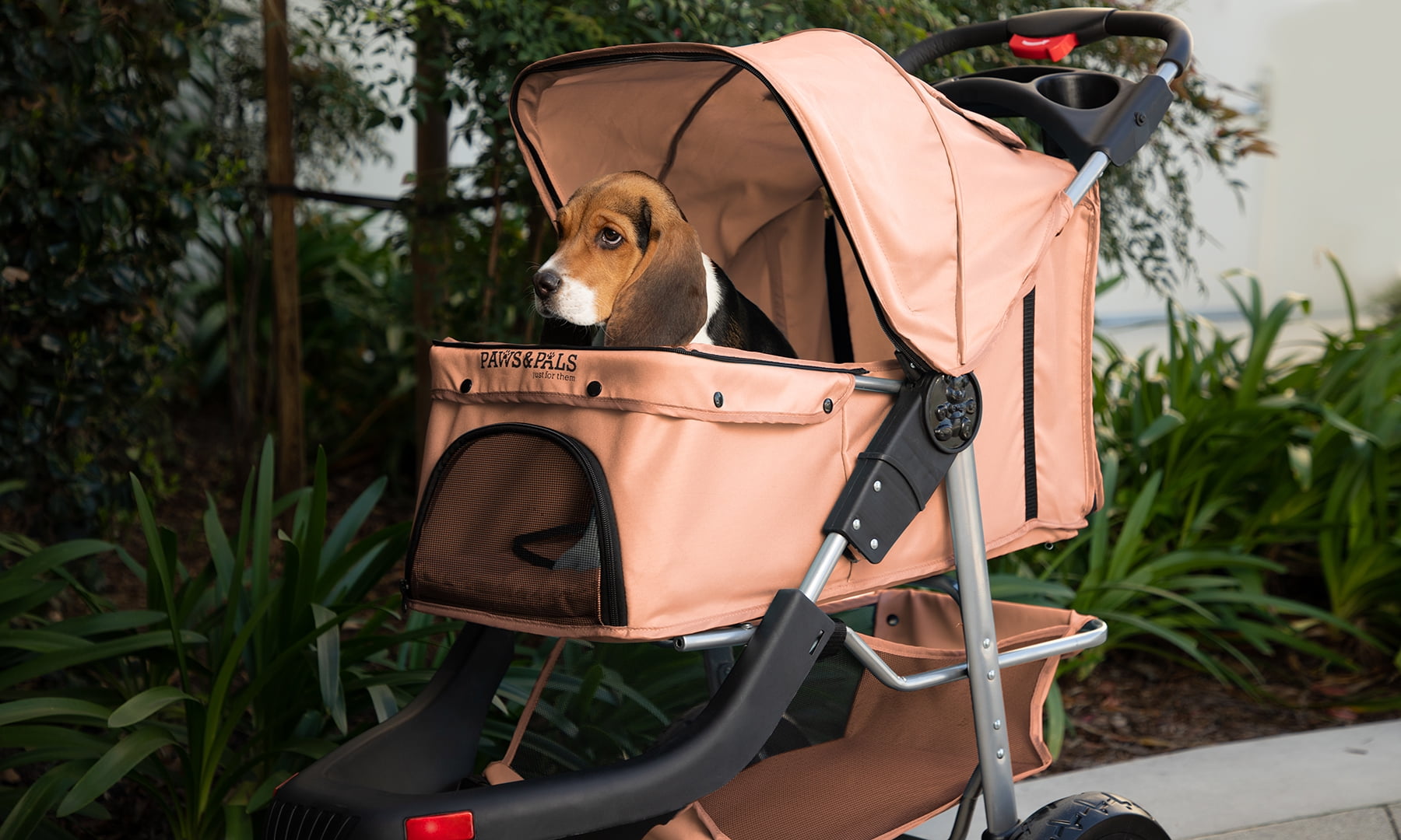 paws and pals deluxe stroller