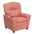 thumbnail image 2 of Emma + Oliver Pink Vinyl Kids Recliner with Cup Holder, 2 of 12