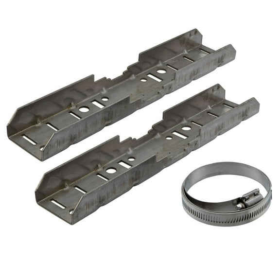 NavePoint Pole Mount Kit, For 14x10x06 Enclosure, Fits 9-11 Inch Poles