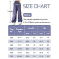 thumbnail image 7 of Happy Cherry Kids Cargo Trousers Girls Baggy Trousers Multi Pockets Pants Loose Y2K Hip Hop Pants Wide Leg 9-10 Years, 7 of 7