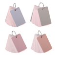thumbnail image 1 of Esaierr 4PCS Student Card Blank Pages Card Ring Fastening Cardstock Portable Carry-on Notepad, 1 of 5