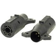 thumbnail image 2 of New 7-way To 6 Way Connector Adapter stoneridge 12-719ep Brake pin in center of 6-way, 2 of 2