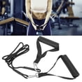 thumbnail image 4 of Grip Handle Triceps Rope, Fitness Nylon Webbing Exercise Tricep Press Down Cable Household  For Abdominal Muscle Equipment For Pulley System, 4 of 8