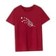thumbnail image 4 of Camiseta de mujer de verano Activewear camisa de cuello redondo para viajes de playa mochilero SG, 4 of 7
