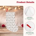 thumbnail image 4 of Lsque Pugs Pattern 18 Inch Christmas Stockings, Festive Holiday Stocking for Christmas Decorations Holiday Decor, 4 of 7