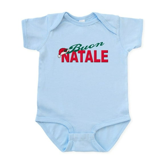 CafePress - Buon Natale Infant Bodysuit - Baby Light Bodysuit, Size Newborn - 24 Months