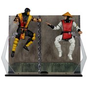 Scorpion vs Raiden (Mortal Kombat Klassic) Deluxe 2-Pack 7 Figures - McFarlane Toys