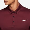 thumbnail image 3 of Nike Mens Football Golf Athletic Polo T-Shirts Large Deep Maroon/Black/White, 3 of 4