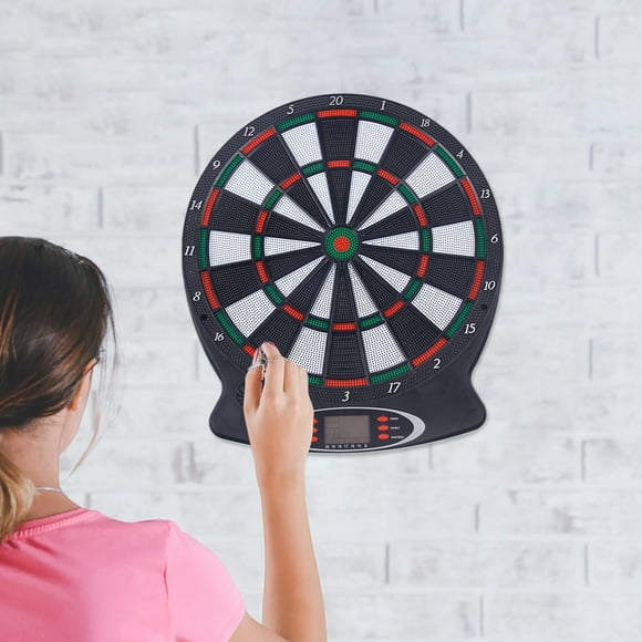 Peggybuy Electronic Dartboard Electronic Dart Board Soft Tip Dartboard for Multi Players