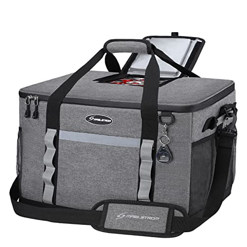 Portable for Grocery Shopping Tailgating and Road Trips Maelstrom Ice Hollow Collapsible Soft Sided Cooler Camping 75 Cans Extra Large Insulated Leakproof Cooler Bag 