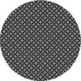 thumbnail image 1 of Ahgly Company Machine Washable Indoor Round Transitional Midnight Gray Area Rugs, 8' Round, 1 of 7