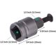 thumbnail image 5 of Portabrocas de capacidad de 1,5-13 mm con llave para herramienta de conversión de convertidor de llave de impacto neumática - Adaptador hembra de enchufe cuadrado de 1/2" - Montaje 1/2-20UNF TUNC Sencillez, 5 of 5