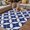 Blue, variant on Retro Rhombus Outdoor Rug for Patio/Deck/Porch, Non-Slip Large Area Rug 6 x 9 Ft, Morocco Abstract Geometric Art Navy Blue Indoor Outdoor Rugs Washable Area Rugs, Reversible Camping Rug Carpet Runner