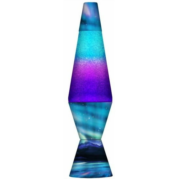 Lava the Original 14.5" Colormax Lamp with Northern Lights Decal Base