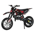 thumbnail image 2 of Kids Dirt Bike,49cc 2-Stroke Dirt Bike For Kids,Gas Powered Off-Road Mini Bike with Front & Rear Disc Brake,Mini Motorcycle Motocross Dirt Bike for Kids Adult,Up to 25 Mph,Weight Support Up to 220LBS, 2 of 10