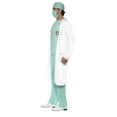 thumbnail image 3 of Doctor Costume Adult White Blue Hospital Large Male Fancy Dress Party Book Week Halloween, 3 of 4
