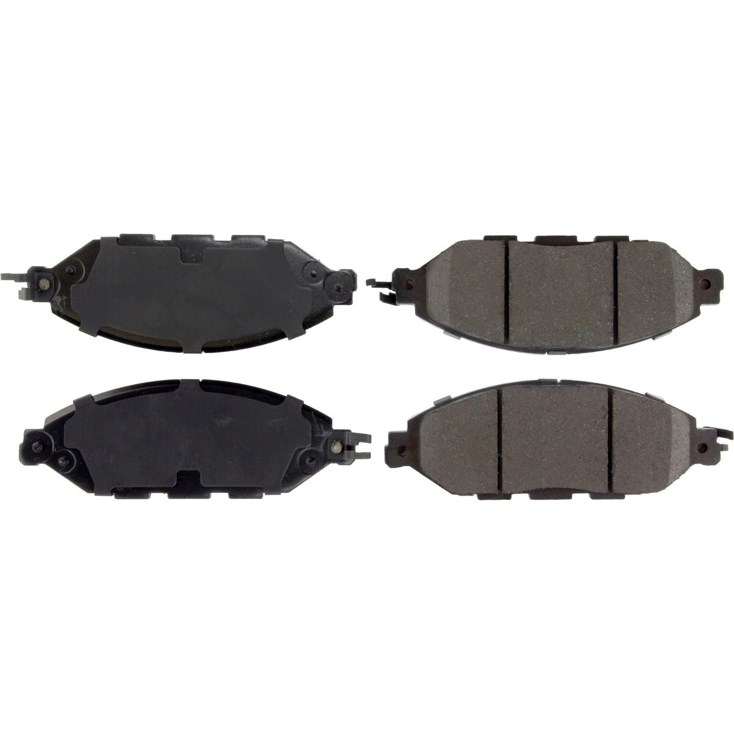 Centric Parts Ceramic Disc Brake Pad Set with Shims and Hardware