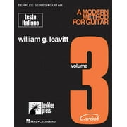 Modern Method for Guitar Vol.3 Italian Edition (Paperback)