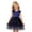 czb# Blue625, variant on Toddler Baby Children Girls Tutu Dress Short Sleeve Round Neck High Waist Patchwork Sparkly Sequins Cute Bow A-Line Layered Mesh Dresses Ruffles Casual Gowns,Blue,4-5 Years