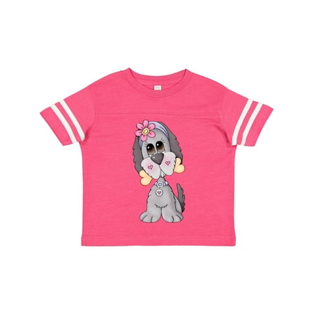 

Inktastic Poppy Dog Found a Bone Gift Toddler Boy Girl T-Shirt