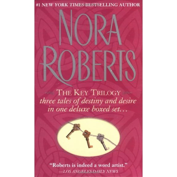 Pre-Owned The Key Trilogy: Key of Light/Key of Knowledge/Key of Valor by Nora Roberts (Paperback), Romance, Literature & Fiction, English