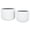 White, variant on Safavieh Lucca Cement Modern Solid Round Beige Plant Pot 2 Count