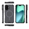 thumbnail image 3 of Case For IPhone 17 [Compatible con la Funda Protectora para Teléfono de Color Sólido con Airbag de Grado Militar MagSafe], Gris Oscuro, For IPhone 17, 3 of 6
