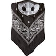 thumbnail image 2 of Máscara antipolvo ATV TEK, estilo bandana, negra, XL, talla universal, 2 of 9