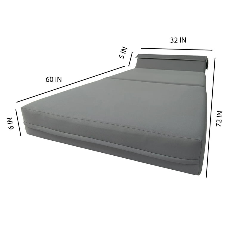 Sleeper chair folding foam bed walmart discount