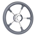 thumbnail image 4 of harayaa Boat Steering Wheel 13 inch Durability Accessory Marine Steering Wheel Stainless, 4 of 8
