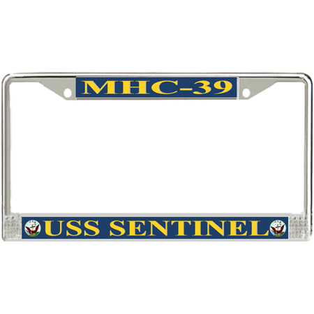 USS Sentinel MHC-39 License Plate Frame
