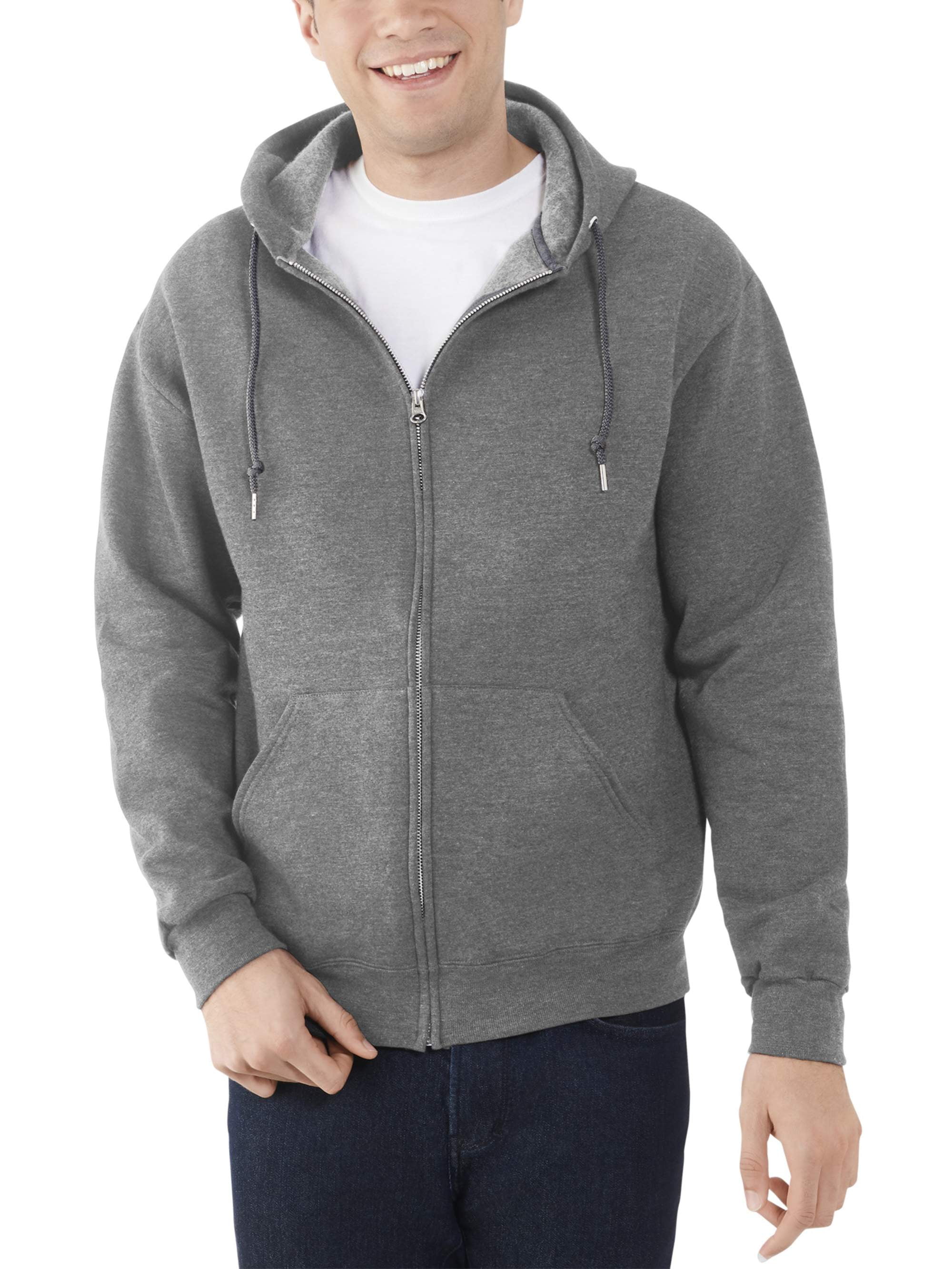 fruit of the loom zipper hoodie