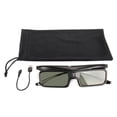 thumbnail image 1 of Active Shutter 3D Glasses 144Hz Refresh Rechargeable 3D Glasses for DLP LINK 3D Projector, 1 of 4