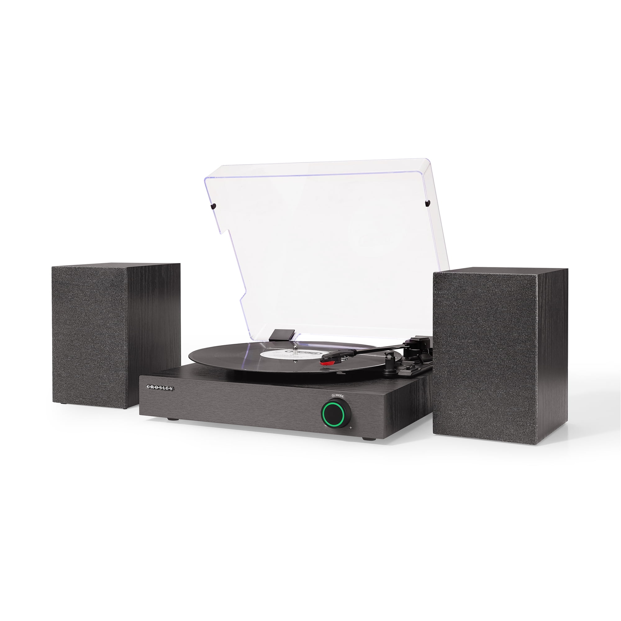 Zane Vinyl Record Player with Speakers and Bluetooth - Audio Turntables