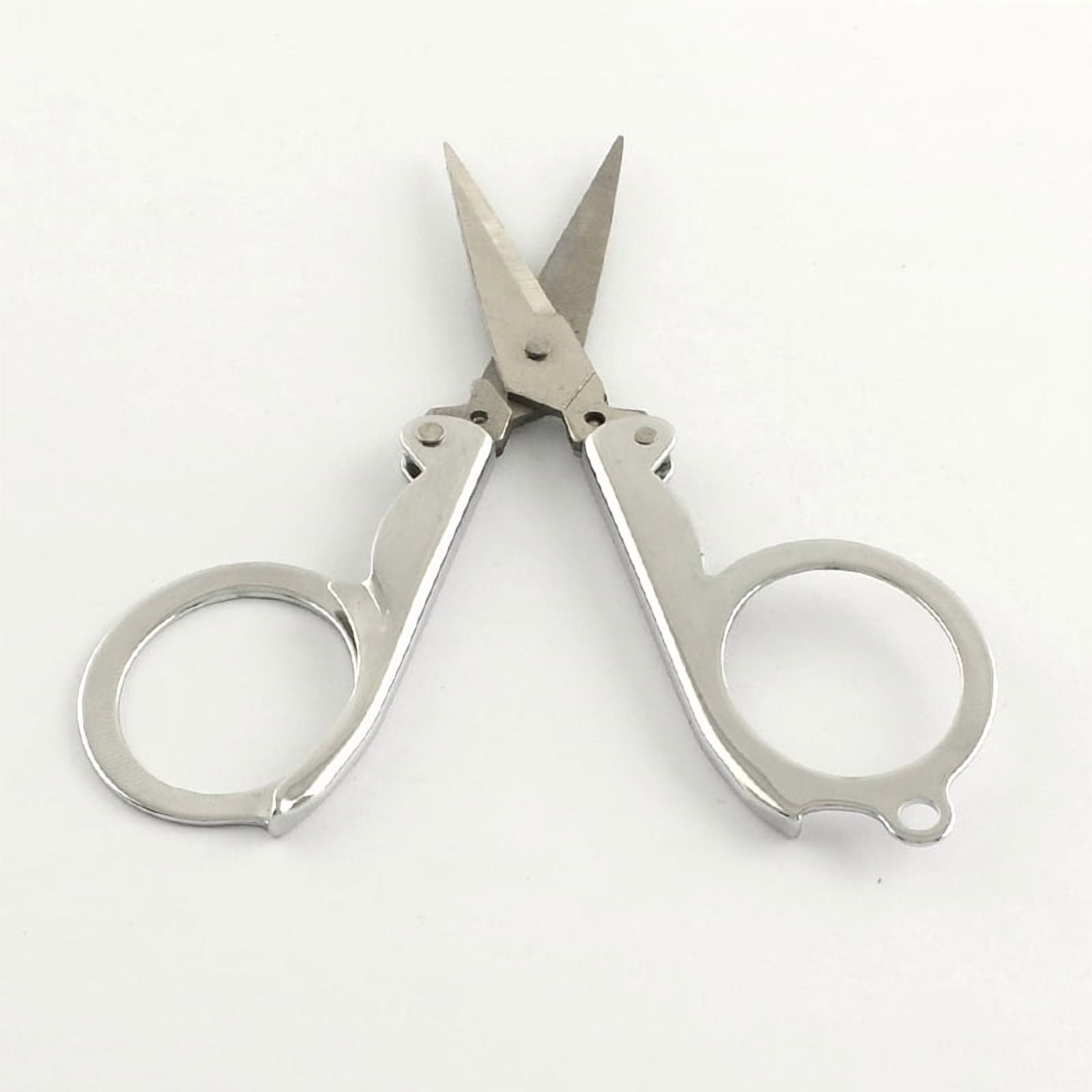12pc Tarnish Resistant 2CR13 Stainless Steel Scissors Mixed Color 102x58x6mm