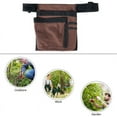 thumbnail image 5 of Europe and America Multi-functional  Waist Adjustable Carpenter Electrician Multi-pocket Tools Apron Canvas Man Woman Fanny Pack (DARK GRAY), 5 of 7