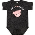 thumbnail image 3 of Inktastic I'm a Pig Deal Cute Pig Pun Boys or Girls Baby Bodysuit, 3 of 5