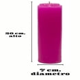 thumbnail image 2 of Velón Liso 1 Kg. (Rosa), 2 of 2