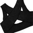 thumbnail image 5 of Hunchback Correction Belt Adult Women Breathable Elastic Back Corrector Belt BlackL, 5 of 5