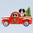 thumbnail image 2 of CafePress - Christmas Berner Red Truck Long Sleeve T Shirt - Long Sleeve Infant T-Shirt, 2 of 2
