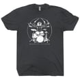 thumbnail image 2 of Drums T Shirt Drums Shirt For Men Women Guys Boys Cool Drum T Shirt Vintage Drummer Shirt Funny Drum Set Tshirt DaVinci Drumming Graphic Tee, 2 of 4