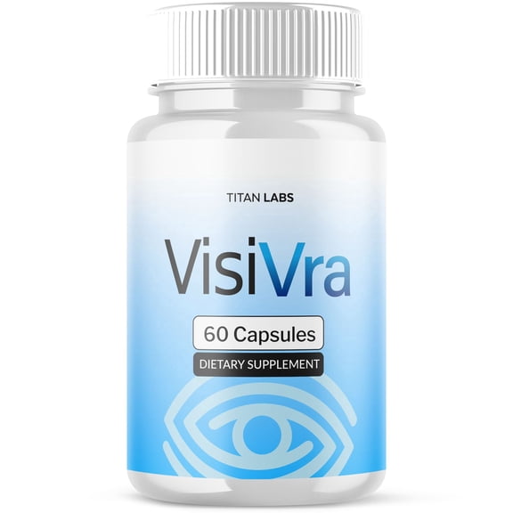 VisiVra Advanced Formula Eye Health Supplement Pills for Vision Care Visi Vra 60 Capsules