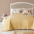 thumbnail image 2 of Greenland Home Fashions  Somerset Ruffled Country Gingham Cotton Quilt Set Twin - Twin XL, 2 of 5