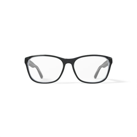 Walmart Women's WF16093 Square Prescription Eyeglasses with Case, Black
