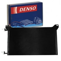 DENSO AC Condenser compatible with Chevrolet Silverado 1500 4.3L 4.8L 5.3L 6.0L 6.2L V6 V8 1999-2013