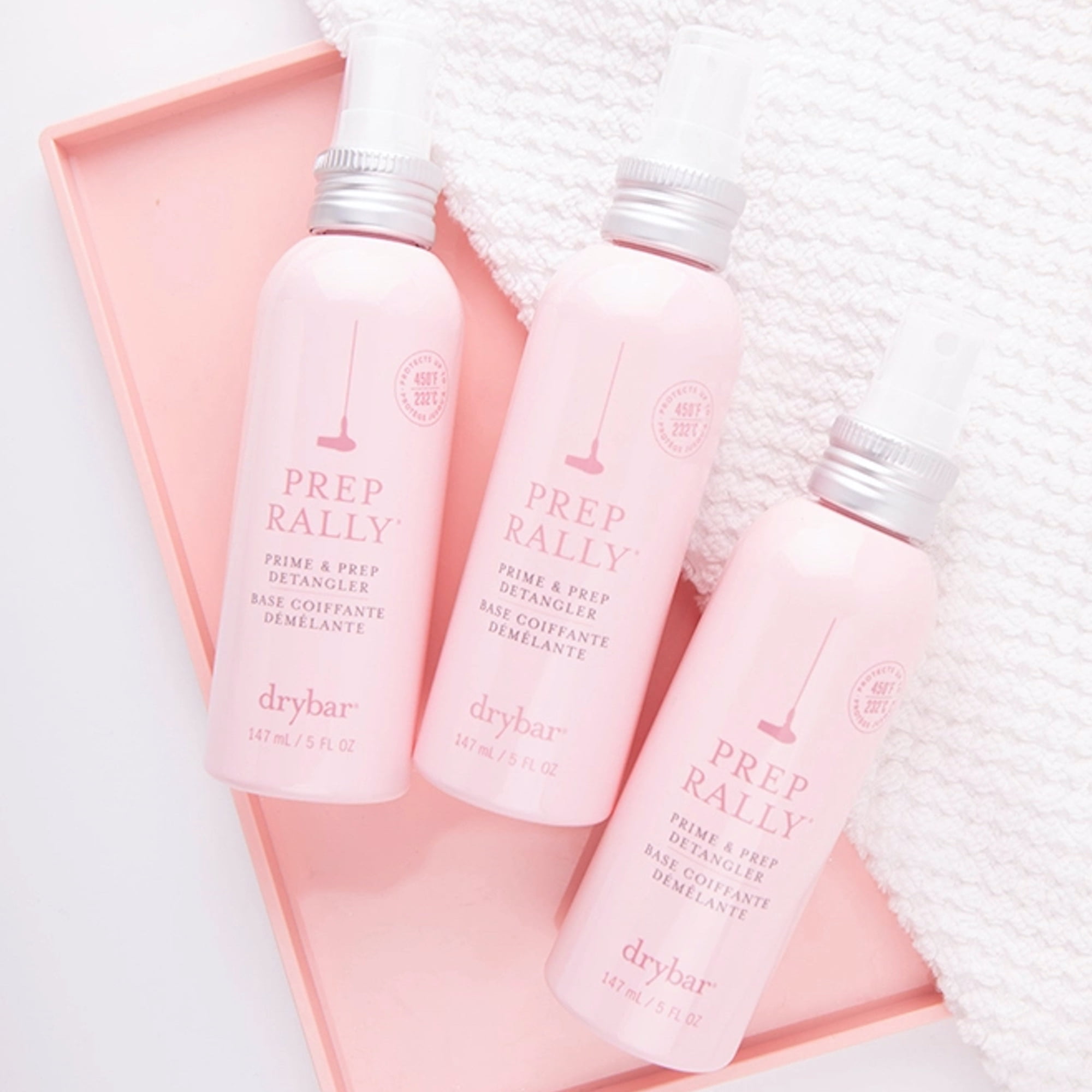 Drybar Prep Rally Prime & Prep Hair Detangler Spray Travel Size, 2 fl oz