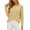 Yellow, variant on VSSSJ Women's Striped Pullover Sweater Relaxed Fit Round Neck Long Sleeve Classic Soft Casual Knit Sweater Tops Fall Winter Outfit Blue S